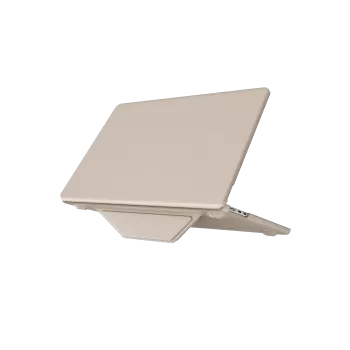 Newface Macbook Air 15 2024 Macbook Deri Kapak - Gold