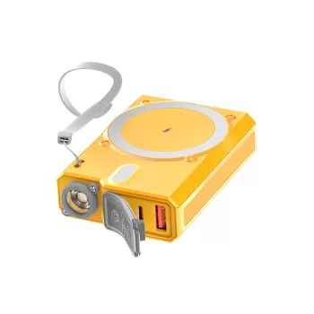 Joko J38 10.000 mAh 20W PD Led Işıklı Magsafe Powerbank - Turuncu