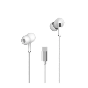 Konfulon INA16 Type-C Kablolu Kulak İçi Kulaklık - Beyaz