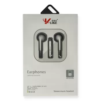 Vlike VK i7 Lightning Bluetooth Kablolu Kulaklık