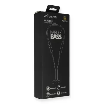 Karler Bass KR103 Kablosuz Kulaklık - Siyah