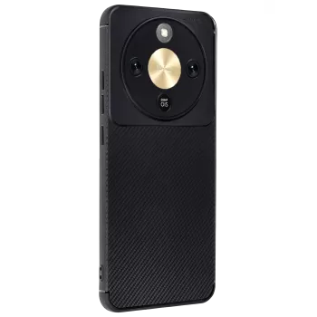 Newface Huawei Honor Magic 8 Lite Auto Focus Karbon Kapak - Siyah