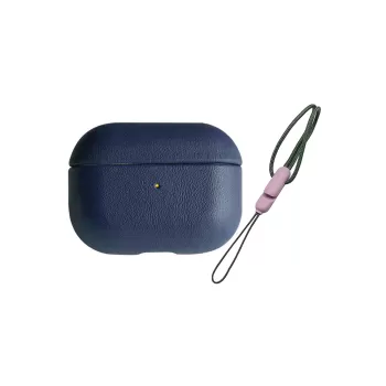 Newface Airpods 3 (3.nesil) 405 Deri Kılıf - Lacivert