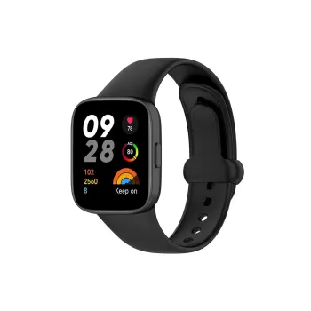 Newface Xiaomi Redmi Watch 3 Origin Silikon Kordon - Siyah