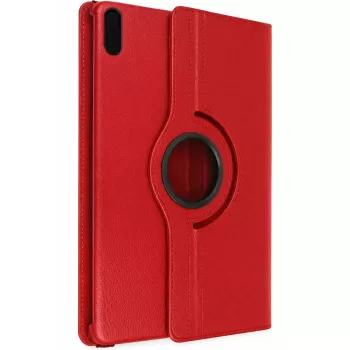 Newface Huawei MatePad 11 10.9 360 Tablet Deri Kılıf - Kırmızı
