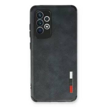 Newface Samsung Galaxy A73 5G Kılıf Loop Deri Silikon - Lacivert