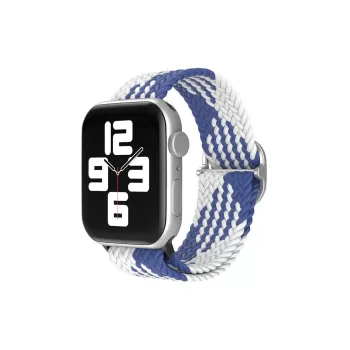 Newface Apple Watch 38mm Star Kordon - Mavi-Beyaz