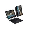 Newface T5209D iPad Pro 12.9 (2021) Kılıf İnter Ledli Klavyeli Tablet Kılıfı - Siyah