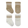 2Li Çemberli Kaymaz Soket Çorap 10125 Bej-Ekru