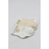 Little Love Girl 3lü Penye Soket Çorap 10137 Ekru