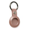 Newface Airtag Anahtarlık Deri Kılıf - Rose Gold