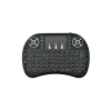 Smart Tv Box Ps3 Uyumlu Kablosuz Dokunmatik Işıklı Şarjlı Touchpadli Mini Q Klavye