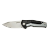 Dpxgear Sugga 915b Bk Siyah Ampamp Beyaz Kamp / Outdoor Çakı 17,5cm - Yarı Otomatik, Kemerlikli, Kutulu