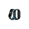 BFS  Xiaomi Mi Band 4 Spor Delikli Kordon - Siyah-Turkuaz
