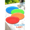 BFS Tabak Seti Kamp Piknik Tabağı 4 ADET