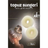 BFS Gold Saç Topuz Süngeri 2 ADET 14 CM Çap 6 cm Kalınlık