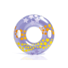BFS Nessiworld 59256 Tutamaçlı Girdap Halkaları Desenli Simit 91 cm