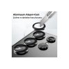 BFS  Samsung Galaxy A34 5G Valdez Metal Kamera Lens - Gümüş