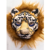 BFS   Kahverengi Yeleli Saçlı Peluş Aslan Maskesi Mega Peluş 23 No