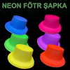 BFS   Neon Partisi Turuncu Renk Plastik Fötr Şapka