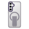 BFS  Samsung Galaxy S24 Plus Tork Magsafe Standlı Kapak - Lila