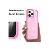 BFS  iPhone 14 Pro Kılıf Glow Magsafe Kapak - Turuncu