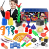 BFS   Sihirbazlık Seti - İllüzyon Oyunları Full Set -Kupa-çoğalan zar-Baston-Tobala-çiçek-5 Parça