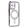 BFS  iPhone 16 Kılıf Joke Simli Magneticsafe Kılıf - Derin Mor