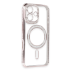 BFS  iPhone 16 Kılıf Joke Simli Magneticsafe Kılıf - Pembe