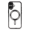 BFS  iPhone 16 Plus Kılıf Kross Magneticsafe Kapak - Siyah