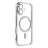 BFS  iPhone 16 Plus Kılıf Kross Magneticsafe Kapak - Gümüş