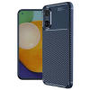BFS  Oppo A38 Kılıf Auto Focus Karbon Kapak - Lacivert