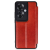 BFS  Oppo Reno 11F Kılıf Flip Cover - Kırmızı