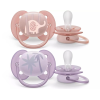 BFS   Philips Avent Ultra Yumuşak Emzik 0-6 Ay Kız