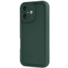 BFS  iPhone 16 Kılıf Viera Silikon - Koyu Yeşil