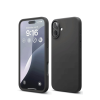 BFS  iPhone 16 Kılıf Nano içi Kadife Silikon - Siyah