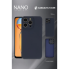 BFS  iPhone 16 Pro Max Kılıf Nano içi Kadife Silikon - Siyah