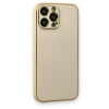 BFS  iPhone 13 Pro Kılıf Coco Deri Silikon Kapak - Gold