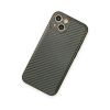 BFS  iPhone 13 Kılıf Coco Karbon Silikon - Füme