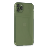 BFS  iPhone 11 Pro Max Kılıf Fly Lens Silikon - Yeşil
