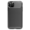 BFS  iPhone 11 Pro Max Kılıf Auto Focus Karbon Kapak - Siyah