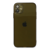 BFS  iPhone 12 Kılıf Fly Lens Silikon - Siyah