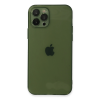 BFS  iPhone 12 Pro Max Kılıf Fly Lens Silikon - Yeşil