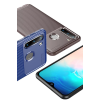 BFS  Samsung Galaxy A21 Kılıf Auto Focus Karbon Kapak - Lacivert