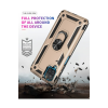 BFS  Samsung Galaxy A22 Kılıf Sofya Yüzüklü Silikon Kapak - Gold