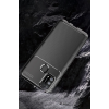 BFS  Samsung Galaxy M31 Kılıf Auto Focus Karbon Kapak - Kahverengi