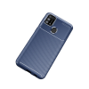 BFS  Samsung Galaxy M31 Kılıf Auto Focus Karbon Kapak - Lacivert