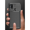 BFS  Samsung Galaxy M31 Kılıf Auto Focus Karbon Kapak - Lacivert