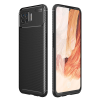 BFS  Oppo A73 Kılıf Auto Focus Karbon Kapak - Siyah
