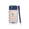 BFS  iPhone 13 Mini Kılıf Platin Kamera Koruma Silikon - Lacivert